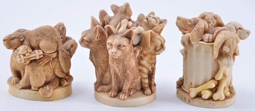 Harmony Kingdom Animal Trinket Boxes (1 of 5)