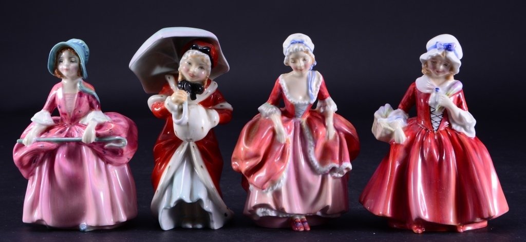 Royal Doulton 4 Lady Figurines (1 of 5)