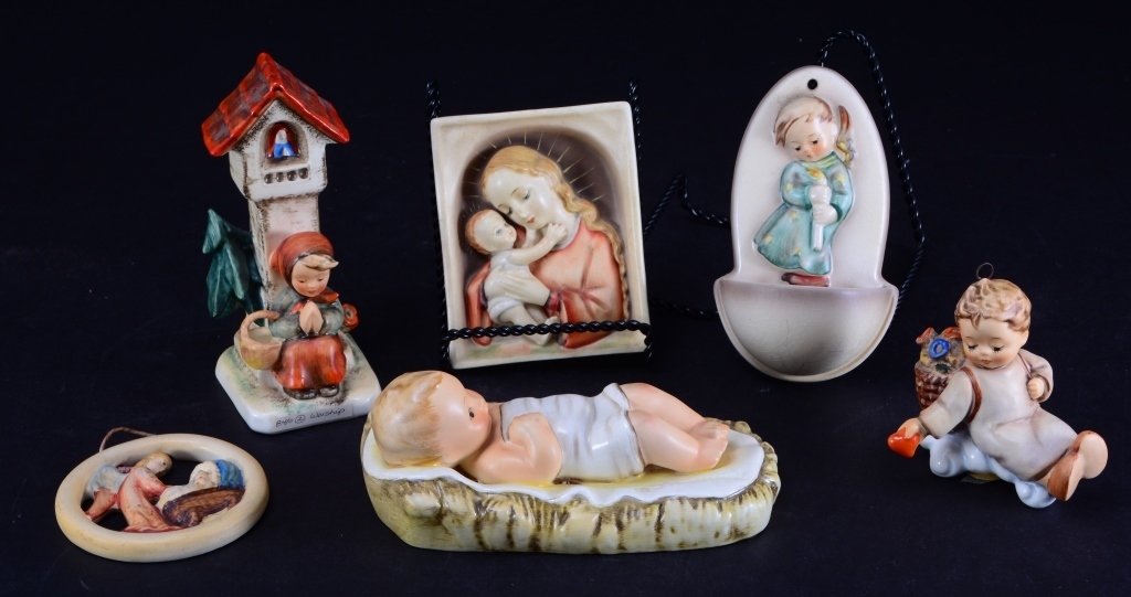 Six Religious Hummels (1 of 4)