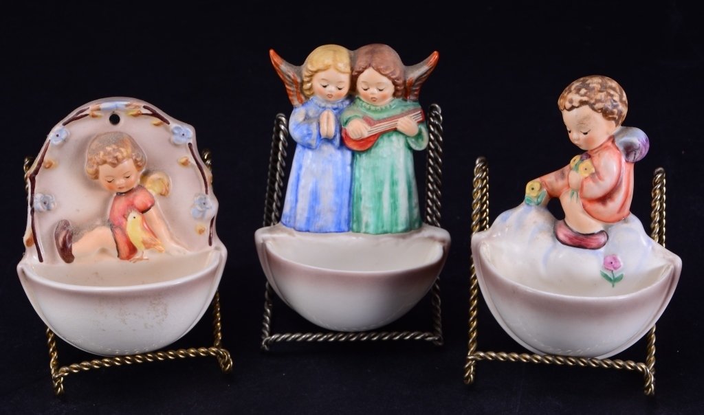 3 Hummel Holy Water Fonts 146, 167 & 206 (1 of 4)