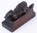 Carved Solid Mahogany Lion Bookends - 4