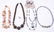 Gray and Brown Costume Jewelry