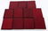 11 Red Volumes Little Leather Library