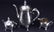 Silverplate Coffee Pot, Creamer, Sugar and More - 4