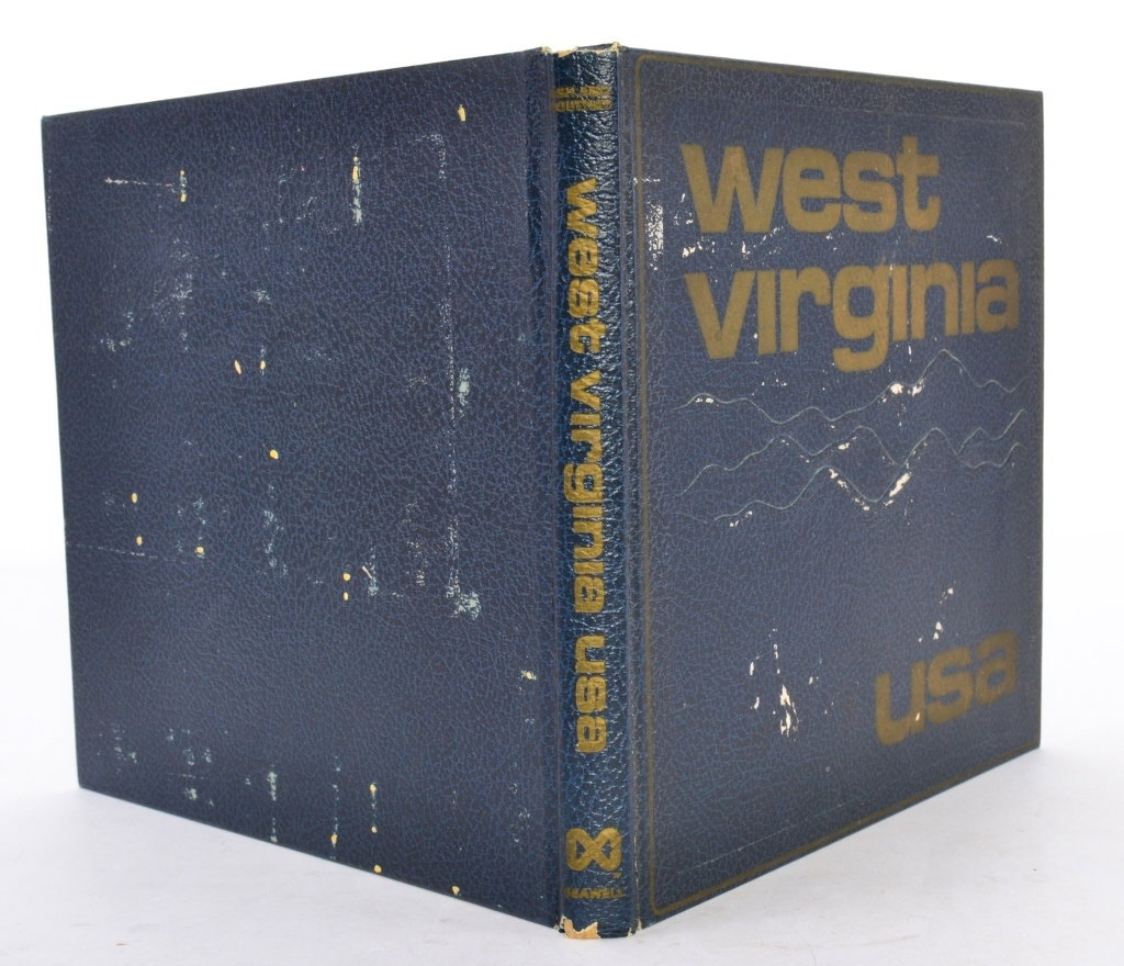 West Virginia USA: By Jerry Wayne Ash & Stratton L. Douthat, 1976, cover w/mars.