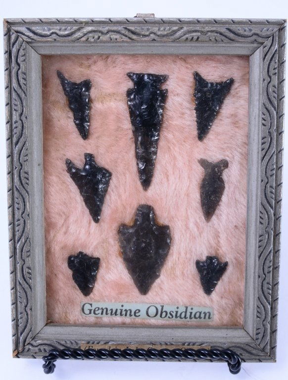 Obsidian Bird Points from Lake County Oregon (1 of 2)