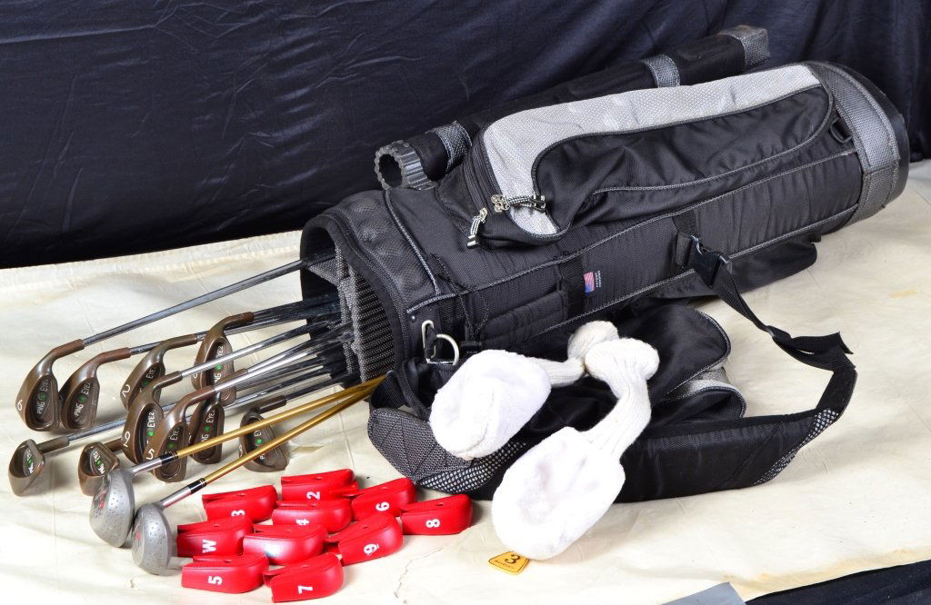 Ping & Taylor Made Golf Clubs w/Datrek Bag (1 of 3)