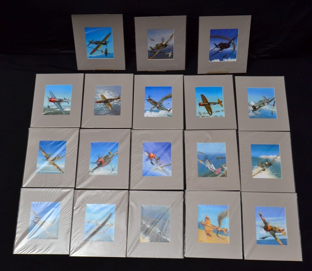 18 Prints Identified Military Planes (1 of 4)