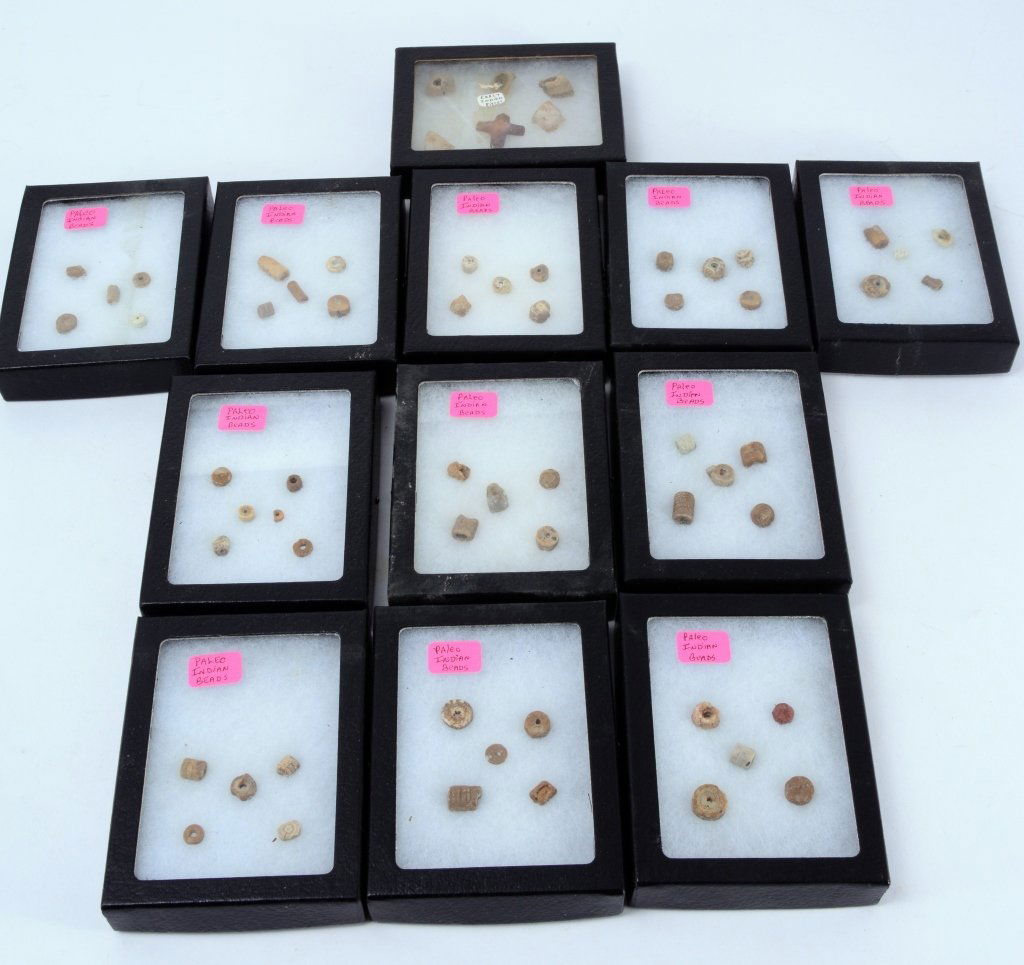 Indian Beads Plus in Riker Mount Boxes w/Pins (1 of 3)