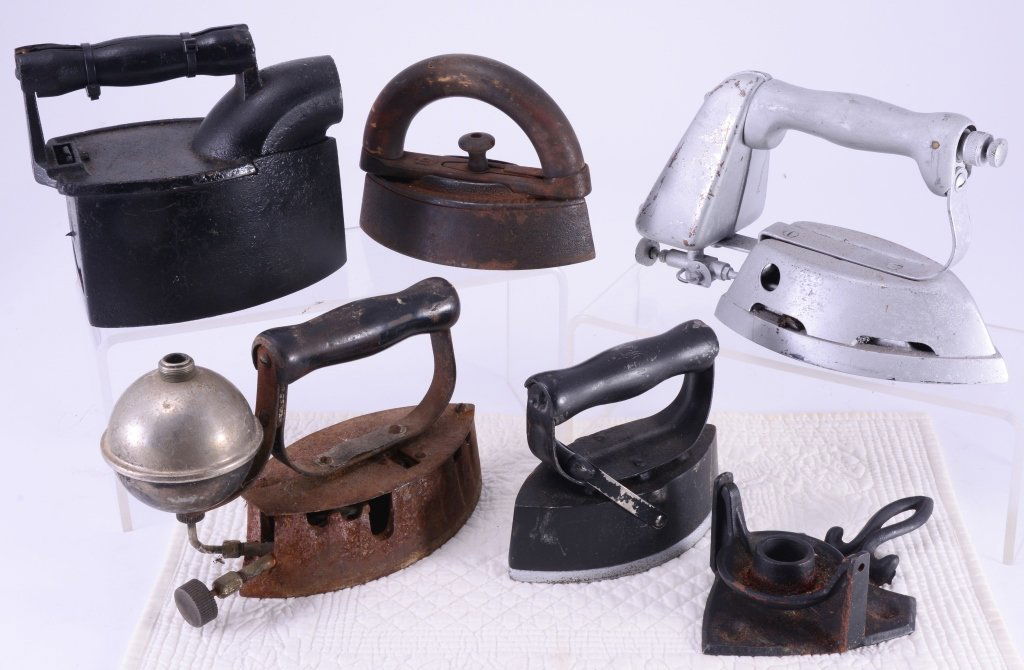 Four Vintage Sad Irons (1 of 5)