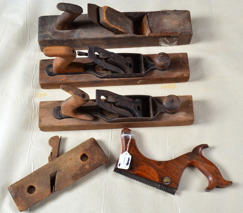 Vintage Planes and Bishop Stair Blade Saw (1 of 4)