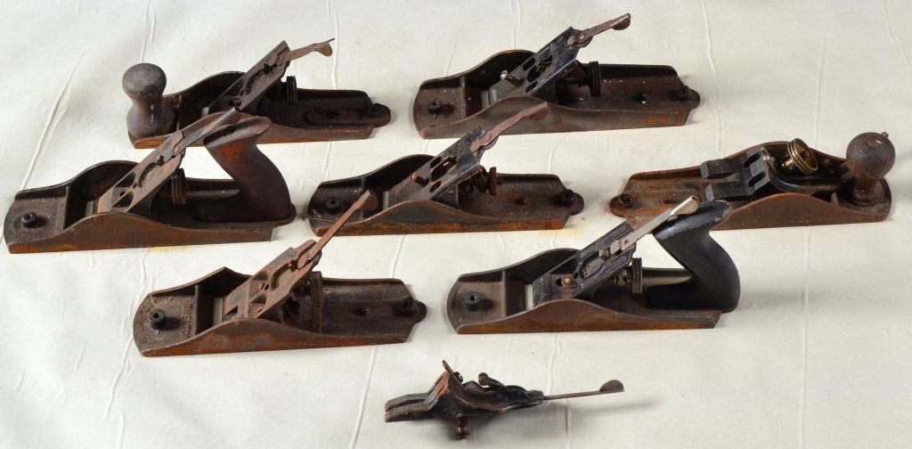 Seven Vintage Metal Planes Plus (1 of 5)