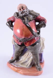 Royal Doulton Falstaff HN 2054 Figurine: Copyright 1949, approximately 7.5" tall.