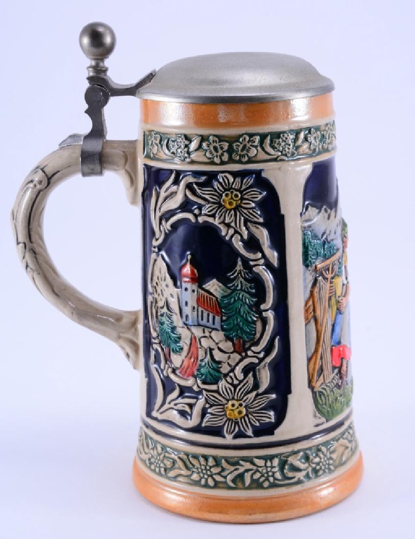 Staffel W. Germany Stoneware Stein (1 of 5)