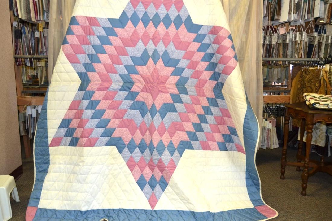 Handmade 6-Point Star Quilt (1 of 5)