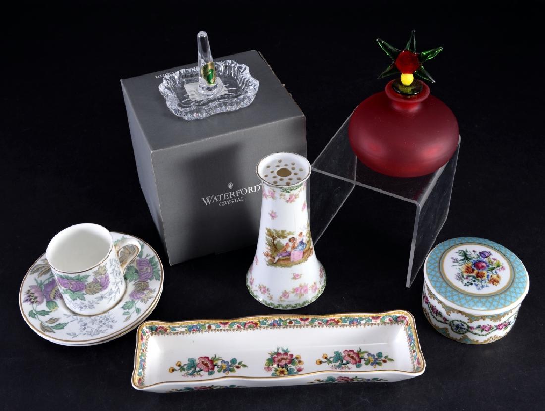Coalport, Dresden, Waterford, Wedgwood Ladies Lot (1 of 7)