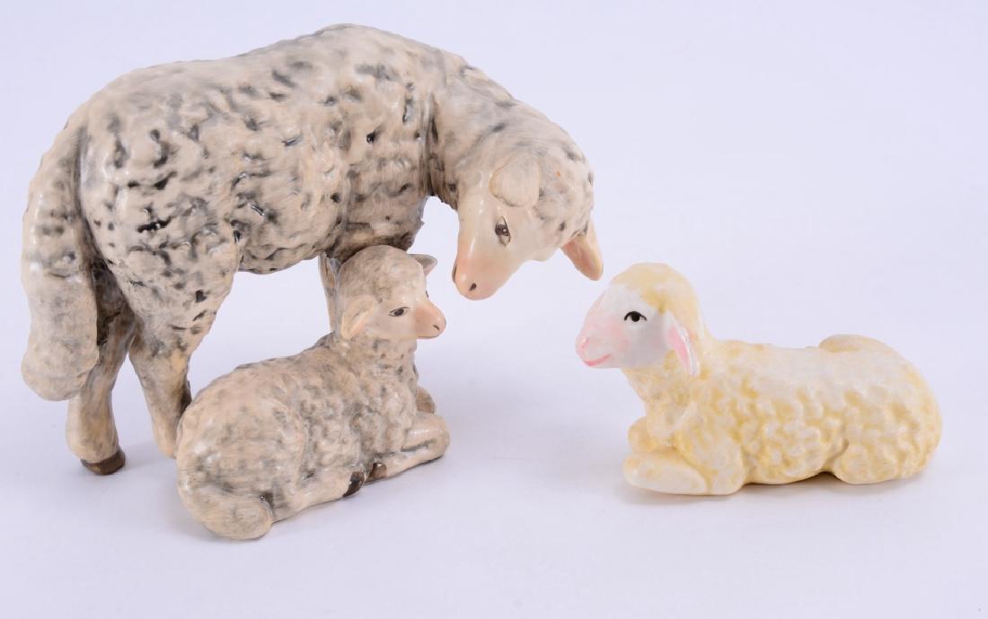 Hummel Standing Sheep w/Lamb & Resting Lamb (1 of 4)