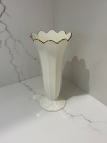 24 Karat Trimmed Mikasa Bone China Vase