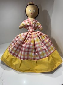 Large Vintage Caribbean Topsy Turvy Doll