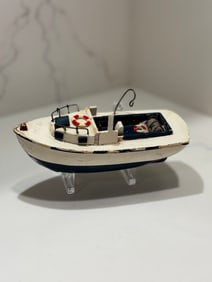 Wooden Toy Lobster Boat