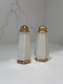 Pair of Lenox Eternal Salt and Pepper Shakers