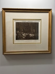 Framed Print of L'Assassinat de l'Ã©vÃªque de LiÃ¨ge