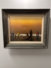 Elton Bennet "The Seabirds Cry" Serigraph