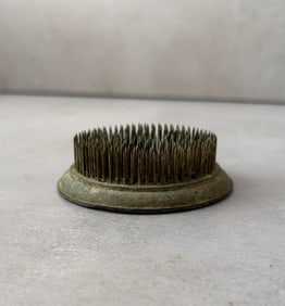 Traditional Metal Flower Frog