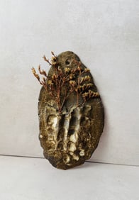 Delightfully Organic Wall Pocket for Dried Flowers