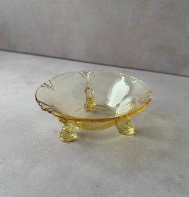 Heisey Empress Sahara Mint Dish