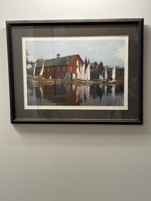 Framed Nautical Photograph