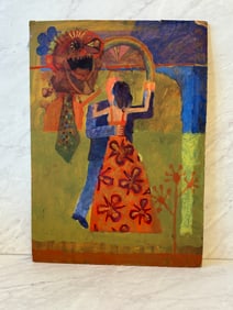 Latin American Folk Art Painting