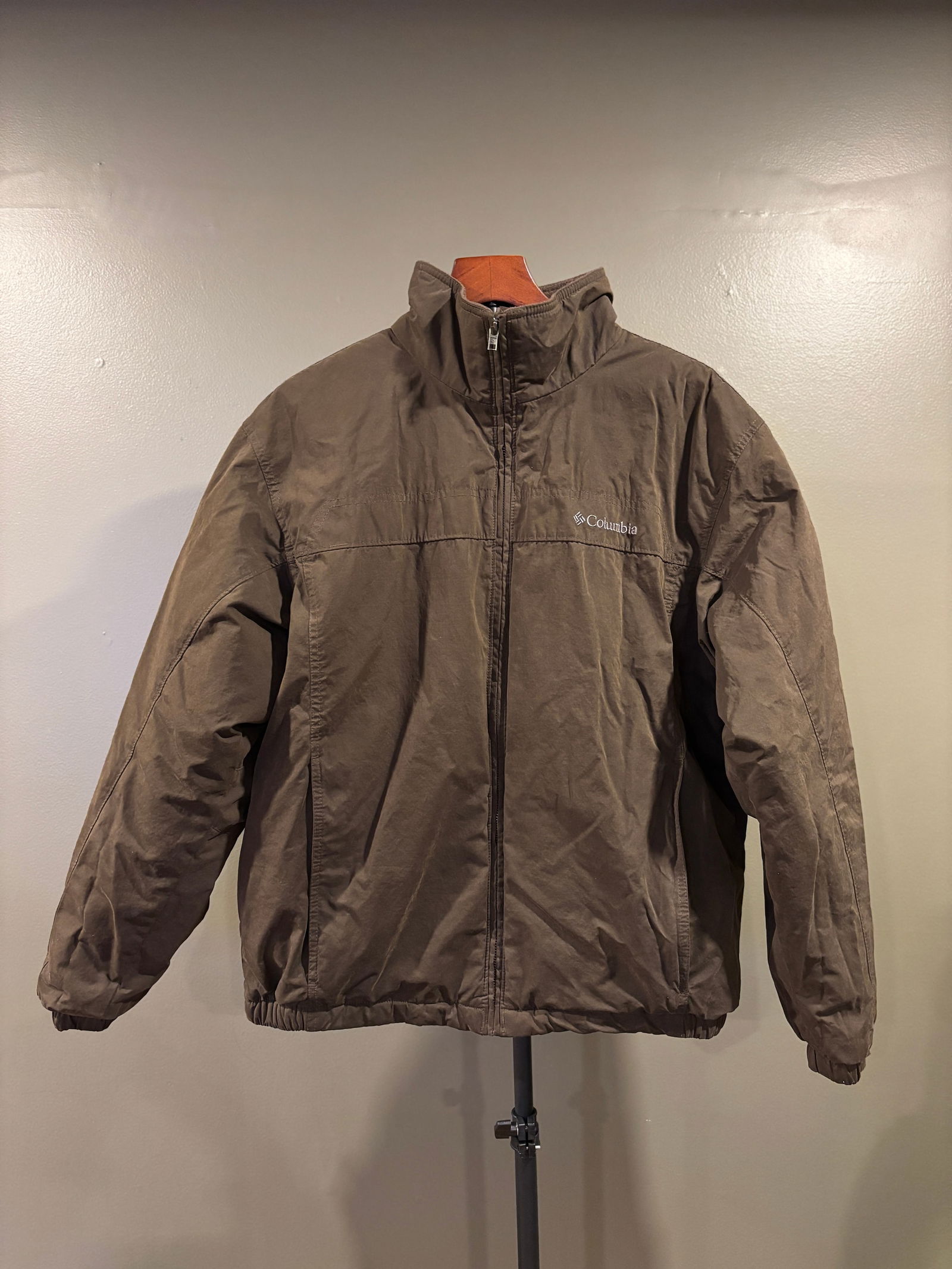 Y2K-Era Columbia Sportswear Chocolate Brown Men's Large Coat (1 of 5)