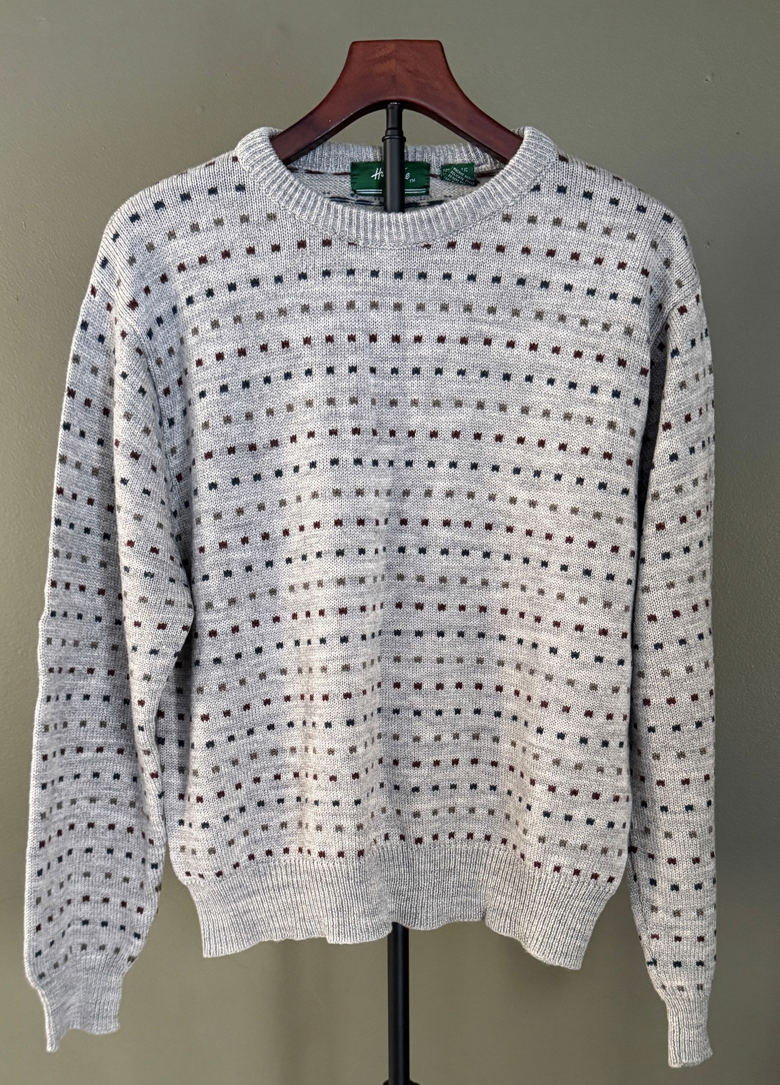 Hunters Ridge Patterned Knit Sweater, Men's XL (1 of 4)