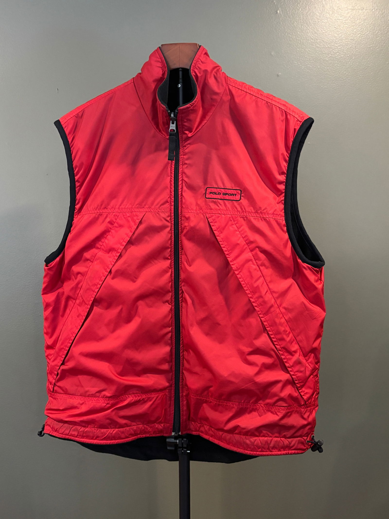 Vintage Polo Sport Reversible Fleece & Insulated Vest, c. 1990s - 2000's (1 of 8)
