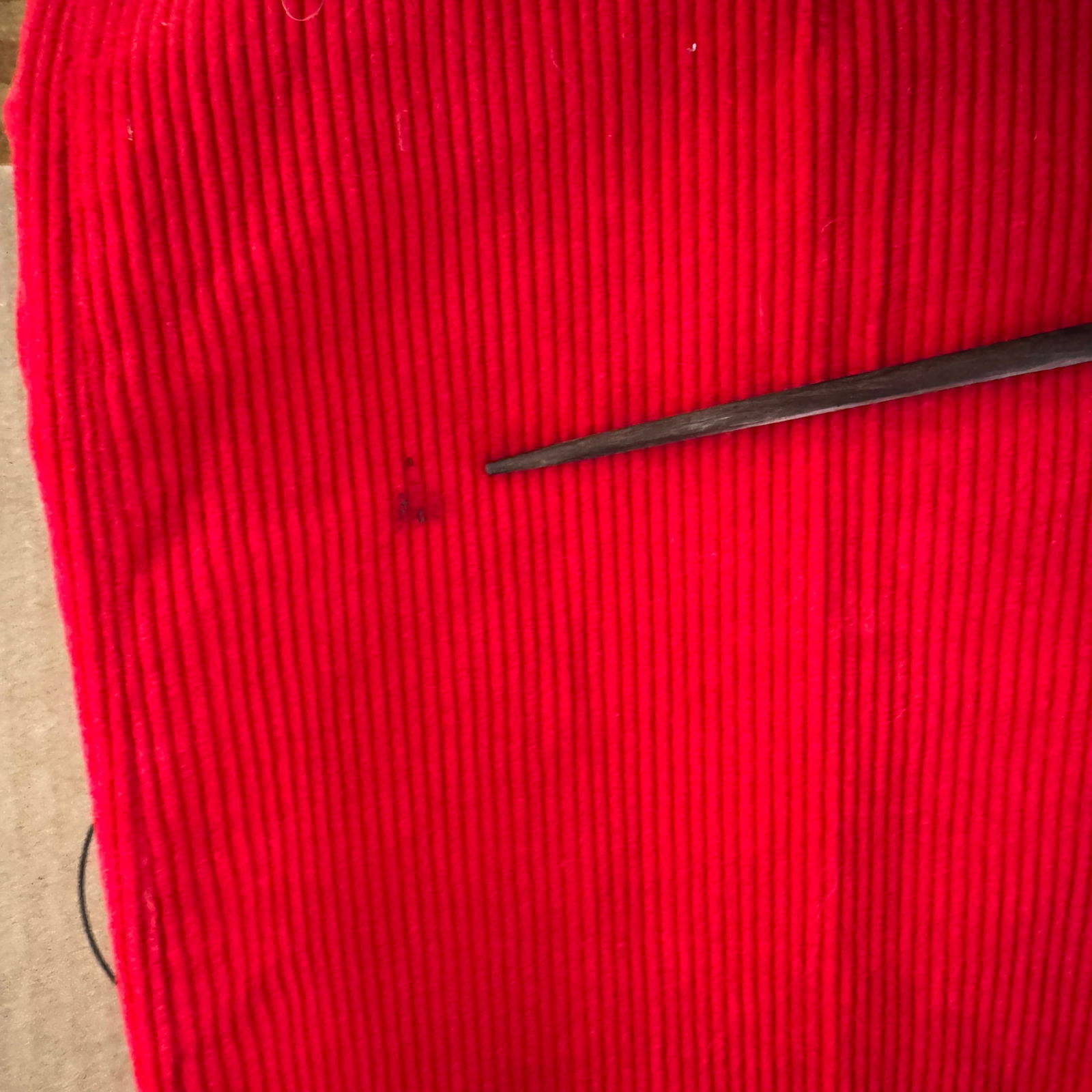 Three Pairs of Vintage Corduroy Pants - Red, Rust & Green: A cozy, color-forward trio of vintage corduroy trousers with major retro charm. Includes a bold red pair by Sign of the Whale, a warm rust pair by Natural Phase, and a bright green pair with maker unk