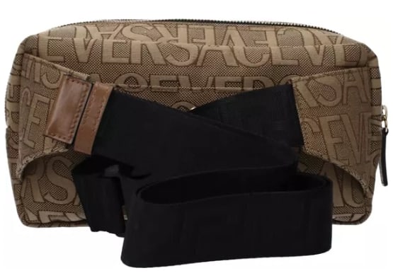 Beige Fabric Backpack (Men) - 3