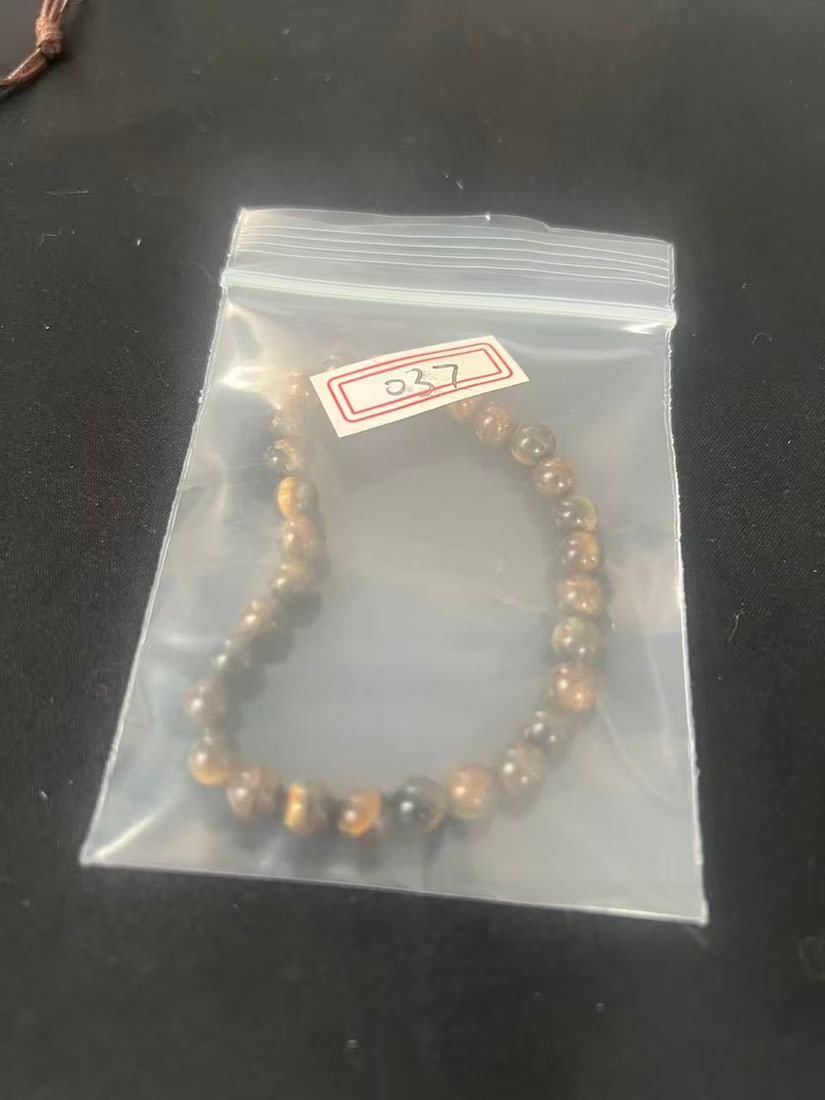 Tiger’s Eye Bead Stretch Bracelet - 2