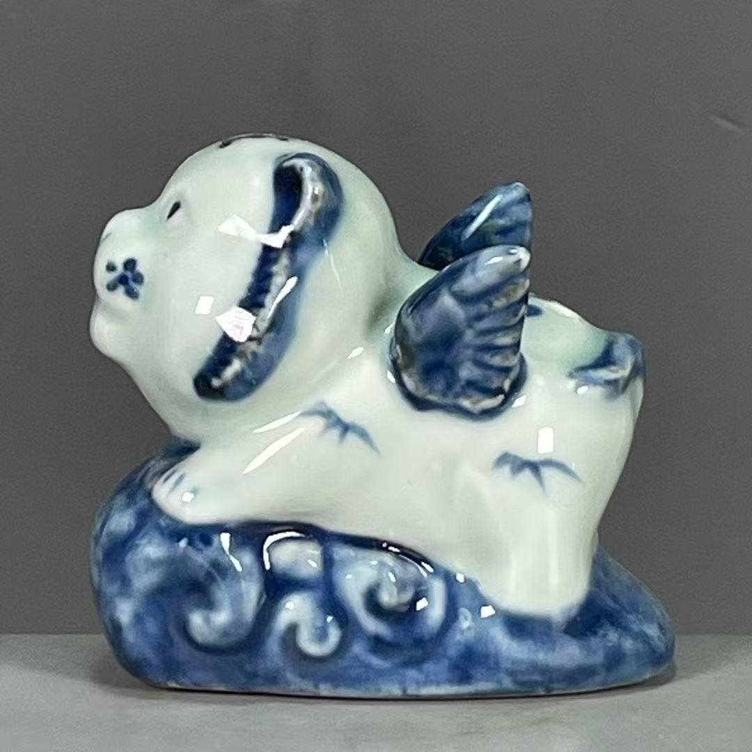 Chinese Porcelain Deer Decorative Ornament, 8*7cm (1 of 6)