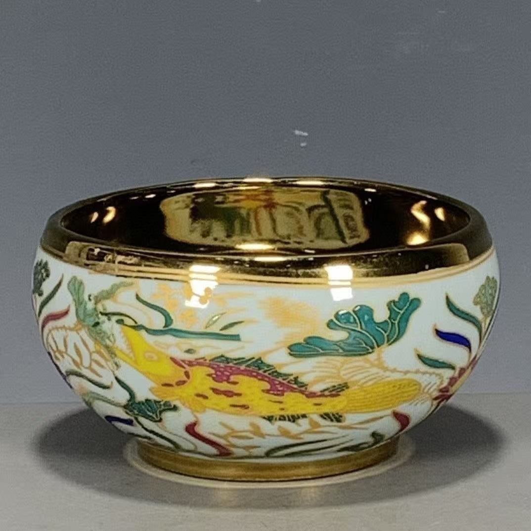 Chinese Porcelain Tea Bowl, 5*9cm (1 of 6)