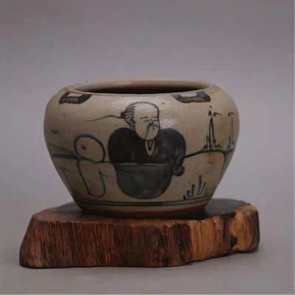 Chinese Porcelain Water Pot/brush Washer