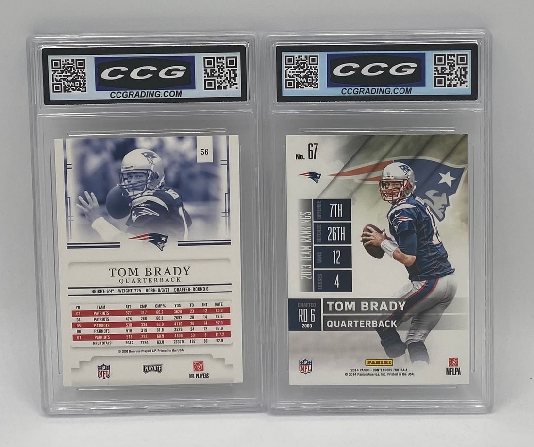 Tom Brady Cards - 2