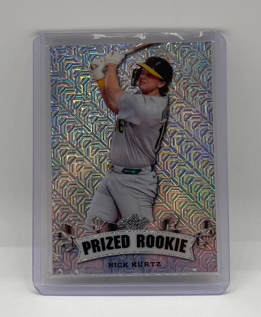 Leaf Metal Nick Kurtz Prized Rookie Crystal Refractor (Raw/Top Loader) (1 of 2)