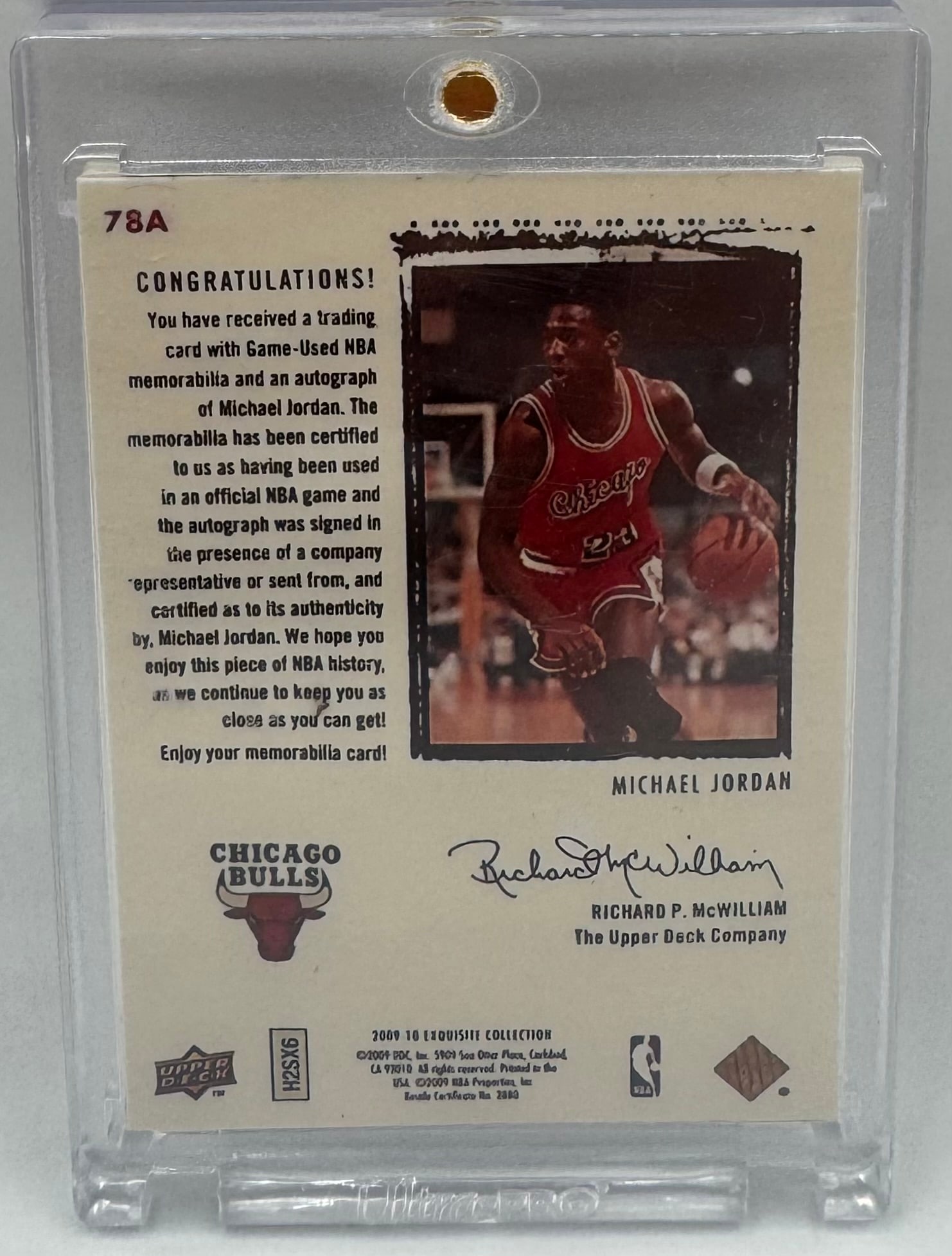 Michael Jordan ACEO Patch Card - 2