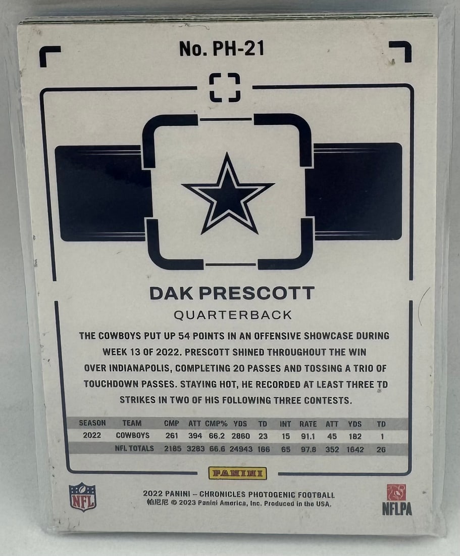 Dak Prescott ACEO Patch Card - 2