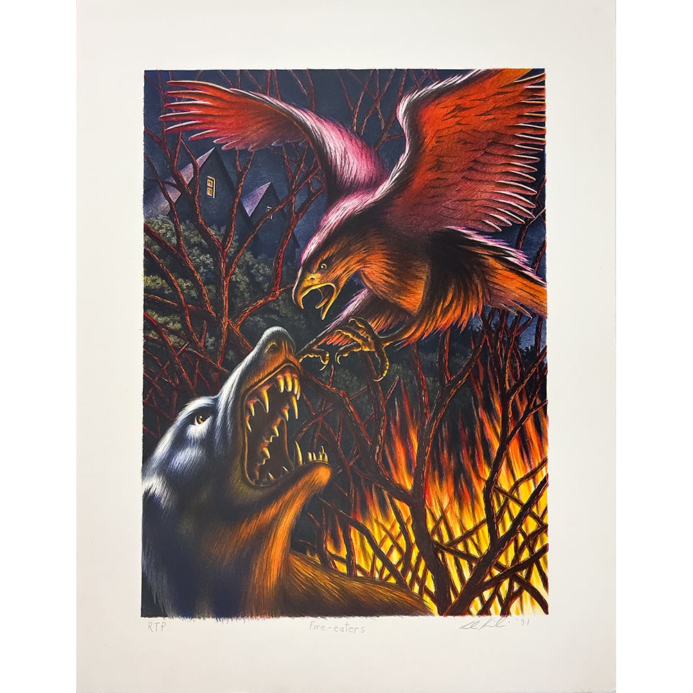 Leonard Koscianski, Fire-Eaters (1 of 1)