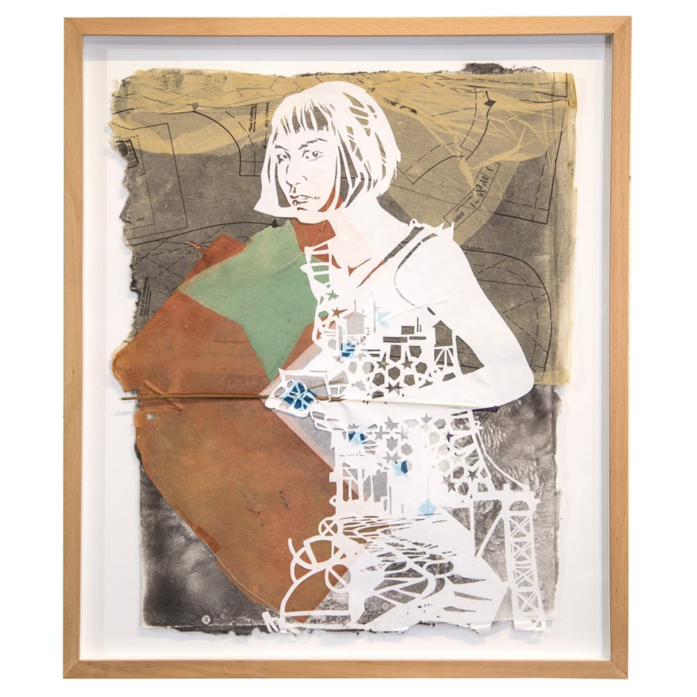 Swoon, Meena: Caledonia Curry, whose work appears under the name Swoon, is a Brooklyn-based artist and is widely known as the first woman to gain large-scale recognition in the male-dominated world of street art. C