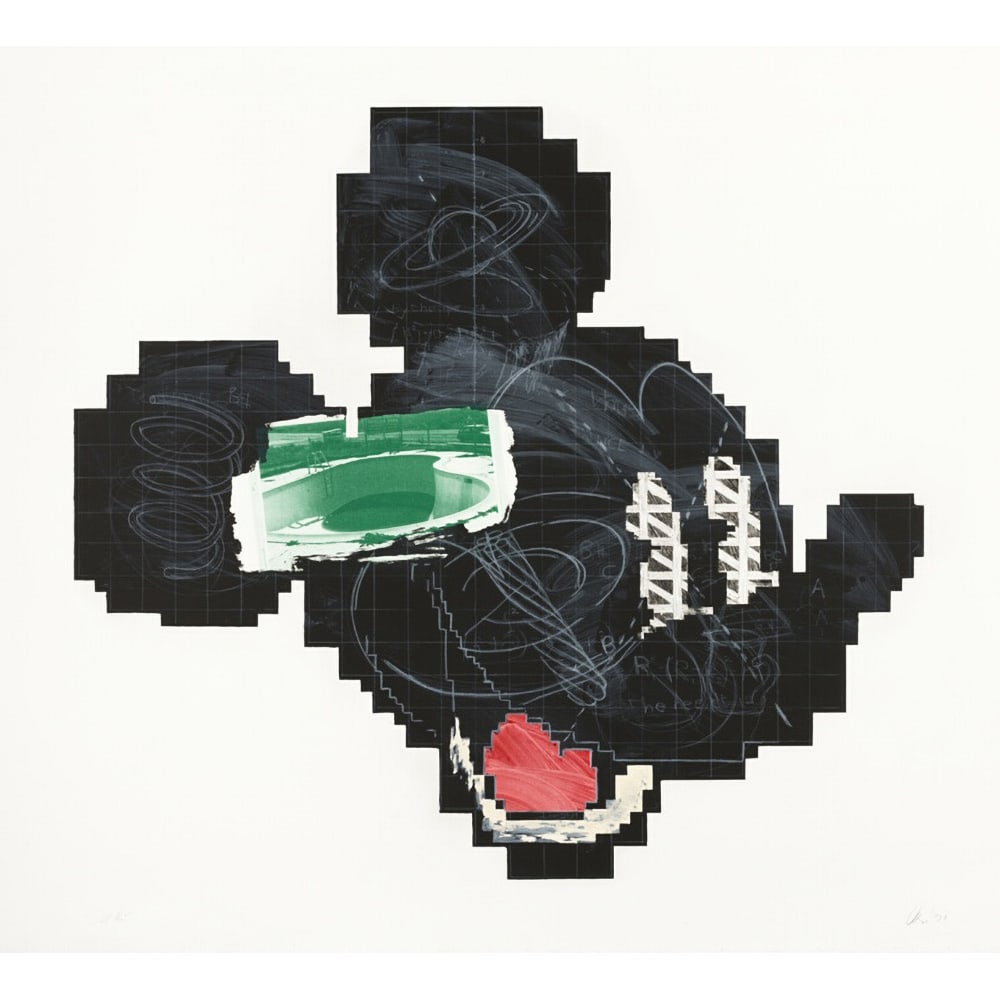 Vernon Fisher, Mickey Mouse/Scenes from the American West (1 of 1)