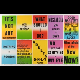 Allen Ruppersberg, What Should I Do?