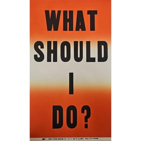 Allen Ruppersberg, What Should I Do Now?